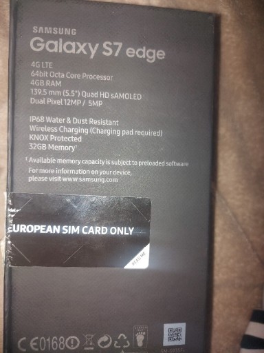 Zdjęcie oferty: Samsunga Galaxy S7 edge 4 GB 32 GB 