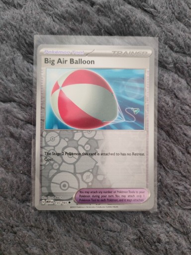 Zdjęcie oferty: Pokemon TCG Mew 151 - reverse holo Big Air Balloon