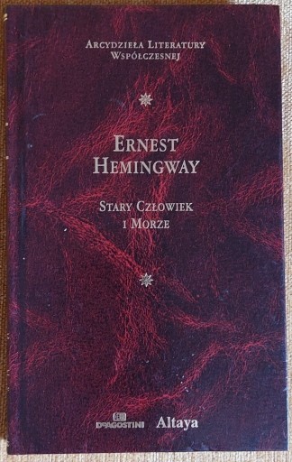 Zdjęcie oferty: Stary człowiek i morze Ernest Hemingway książka