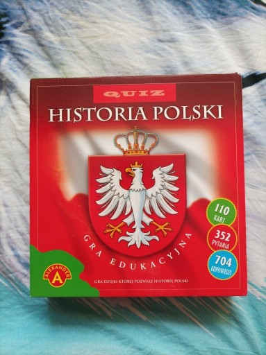 Zdjęcie oferty: Quiz Historia Polski Gra edukacyjna 10+