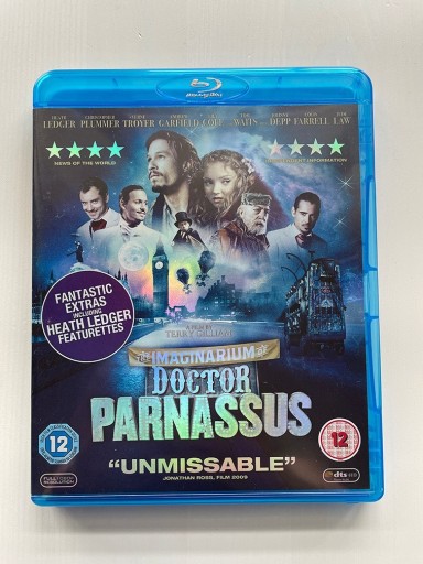 Zdjęcie oferty: The Imaginarium Of Doctor Parnassus Blu ray