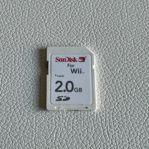 Zdjęcie oferty: Oryginalna Karta SD 2 GB do Wii | Kolekcjonerska!