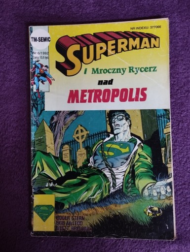 Zdjęcie oferty: Komiks Superman TM SEMIC 6/92