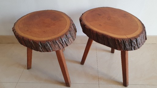 Zdjęcie oferty: Taborety, stołki, plaster pnia, lite drewno