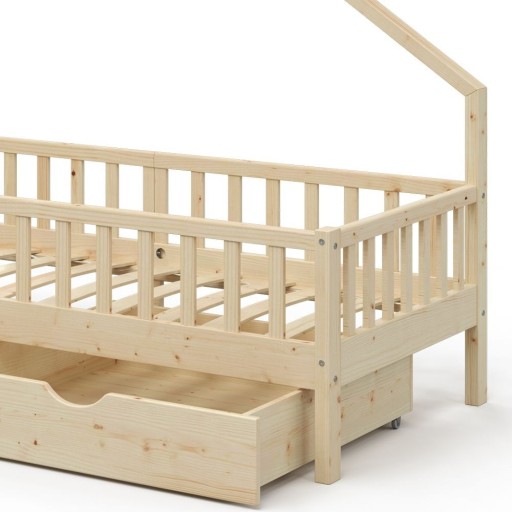 Zdjęcie oferty: Szuflady pod łóżko łóżeczko 90x200 drewniane 