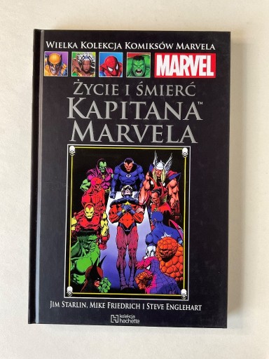 Zdjęcie oferty: ŻYCIE I SMIERĆ KAPITANA MARVELA Starlin, Friedrich, Englehart WKKM 81