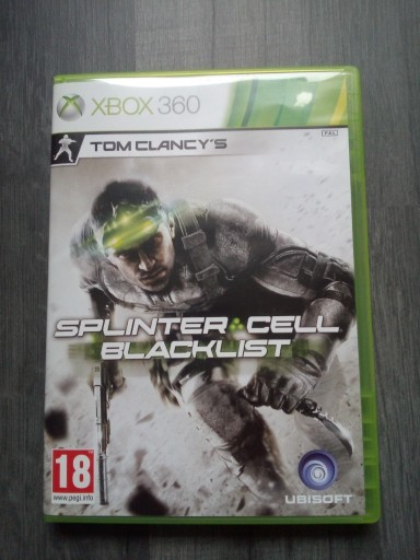 Zdjęcie oferty: xbox 360 gra płyta splinter cell blacklist tom cla