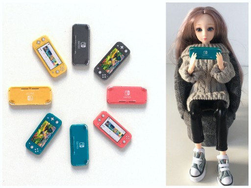 Zdjęcie oferty: Konsola Nintendo Switch Lite dla lalki Barbie LOL 