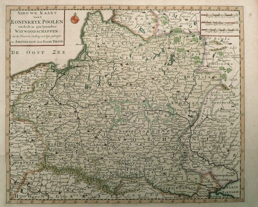 Zdjęcie oferty: Mapa Rzeczpospolitej, 1759 r., Amsterdam