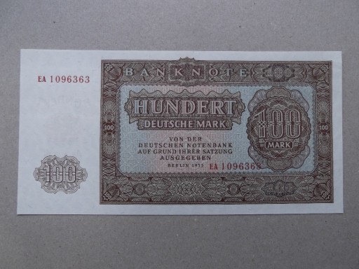 Zdjęcie oferty: Niemcy NRD 100 marek 1955 ser.EA UNC