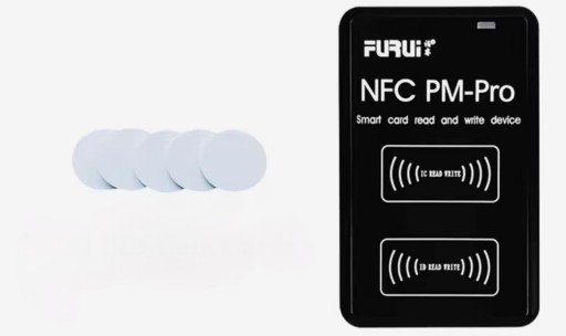 Zdjęcie oferty: Czytnik Programator RFID 125kHz + 13,56MHz + 5 szt  naklejek UID