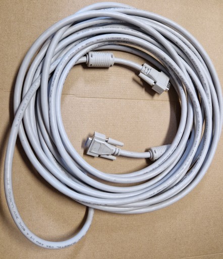 Zdjęcie oferty: Kabel przedłużacz VGA-VGA D-SUB15 M-F 9m