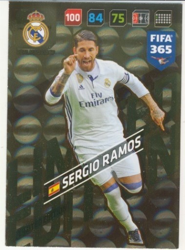 Zdjęcie oferty: PANINI FIFA 365 2018 LIMITED RAMOS REAL MADRID