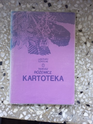 Zdjęcie oferty: Kartoteka - Tadeusz Różewicz