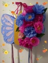 Zdjęcie oferty: Piniata Urodzinowa Motyl, kwiaty