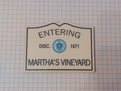 Zdjęcie oferty: Kolekcjonerski magnes na lodówkę Martha's Vineyard