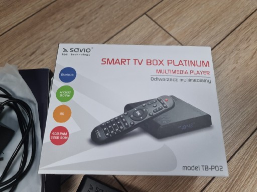 Zdjęcie oferty: Smart Tv Box Android Savio TB-P02 multi odtwarzacz