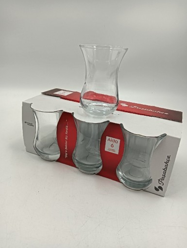 Zdjęcie oferty: Komplet 6 szklanek tureckich 160ml