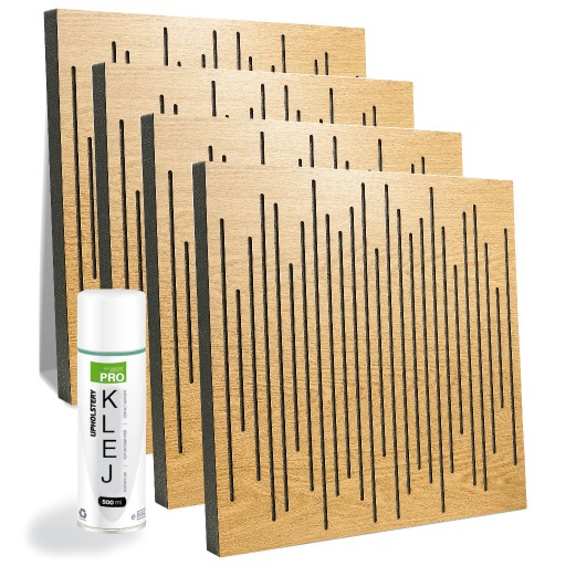 Zdjęcie oferty: Panele akustyczne Oak 50x50 4szt + Klej 