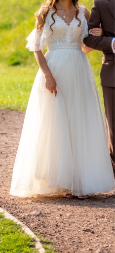 Zdjęcie oferty: Suknia ślubna w stylu boho 