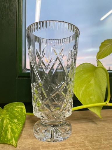 Zdjęcie oferty: Kryształ wazon kryształy prl vintage retro szkło