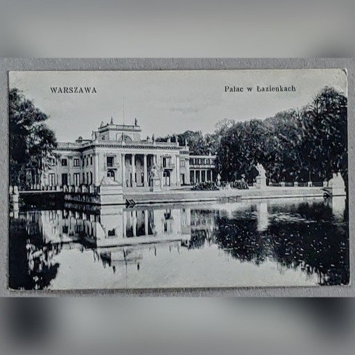 Zdjęcie oferty: Warszawa - Pałac w Łazienkach - przedwojenna