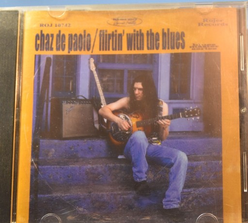 Zdjęcie oferty: CD CHAZ DE PAOLO Flirtin' with the blues