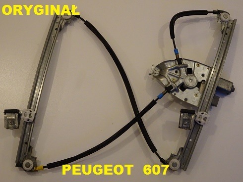 Zdjęcie oferty: PEUGEOT 607 - PODNOŚNIK SZYB PRZÓD LEWY ORYGINAŁ