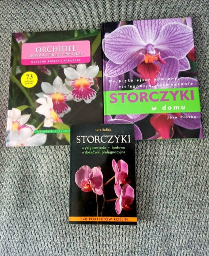 Zdjęcie oferty: Książki o storczykach