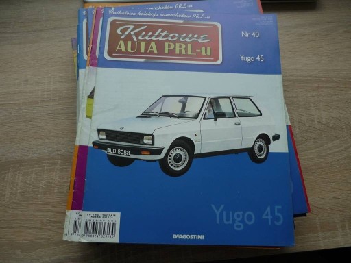 Zdjęcie oferty: YUGO 45 KULTOWE AUTA PRL-u NR 40 GAZETKA