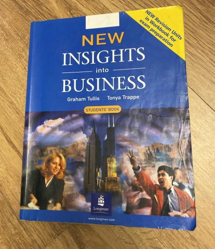 Zdjęcie oferty: New Insights into Business Longman Graham Tullis