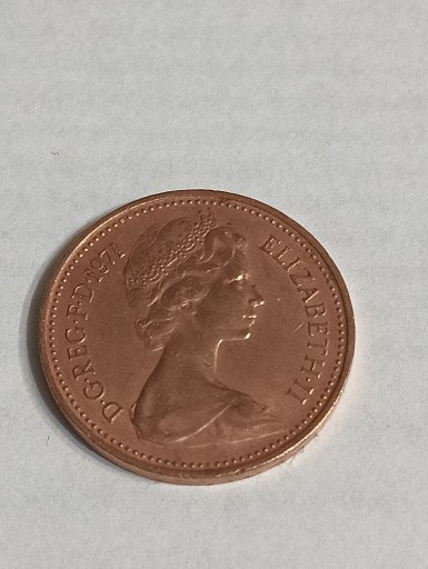 Zdjęcie oferty: Wielka Brytania one  penny 1971