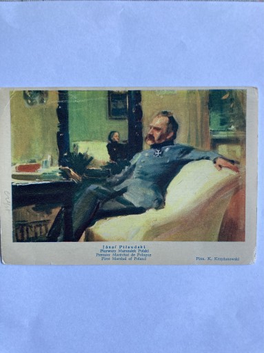 Zdjęcie oferty: Józef Piłsudski pocztówka 