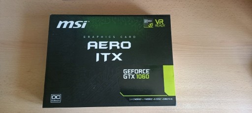 Zdjęcie oferty: Karta graficzna MSI GeForce GTX 1060 AERO ITX 3GB