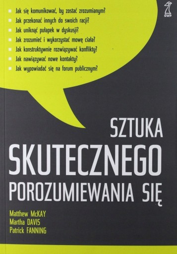 Zdjęcie oferty: Sztuka skutecznego porozumiewania się - M. McKey