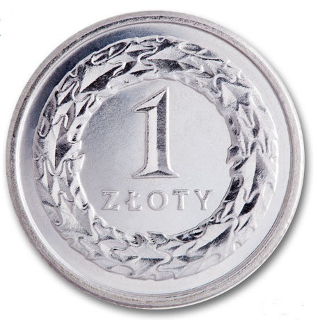 Zdjęcie oferty: 1 złoty 2014 z kopertki, stan 1.