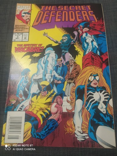 Zdjęcie oferty: Komiks Marvel The Secret Defenders #3 1993