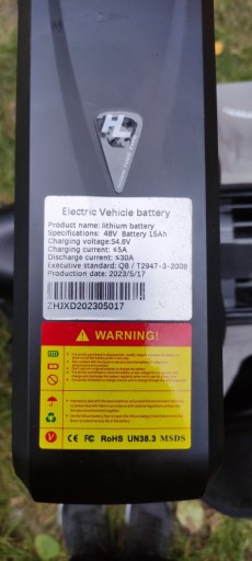 Zdjęcie oferty: Bateria do roweru elektrycznego 