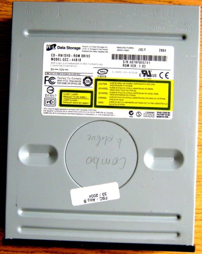 Zdjęcie oferty: Hitachi Combo CD-RW/DVD  Model GCC-4481B ATA/IDEA