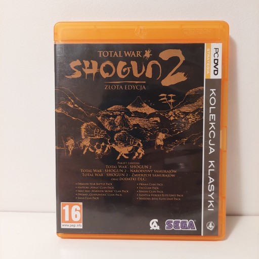 Zdjęcie oferty: Total War Shogun 2 Złota edycja pc dvd rom box 