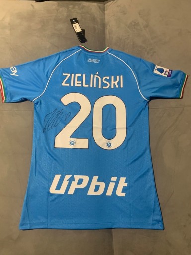 Zdjęcie oferty: Koszulka SSC Napoli P Zieliński z autografem