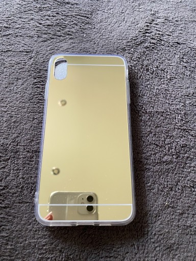 Zdjęcie oferty: Case IPhone XS MAX Gold Mirror