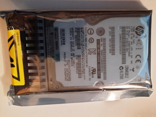 Zdjęcie oferty: Dysk HP 72GB SAS 15k