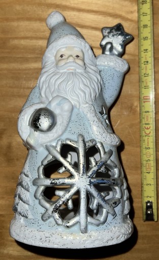 Zdjęcie oferty: [58] Ceramika świąteczna Dziadek Mróz do podgrzewa