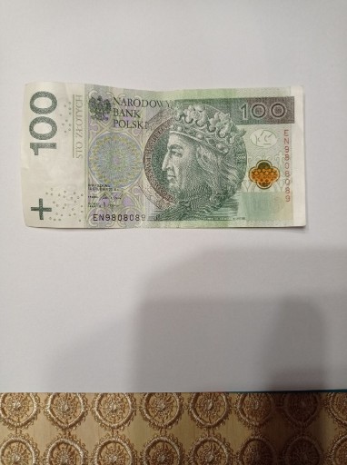 Zdjęcie oferty: Banknot 100 zł radar 