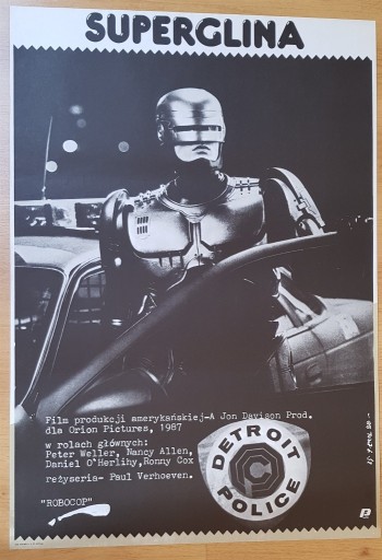 Zdjęcie oferty: OKAZJA Oryginalne plakaty filmowe z lat 80tych B1