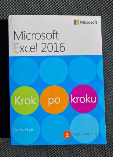 Zdjęcie oferty: Książka Microsoft Excel 2016