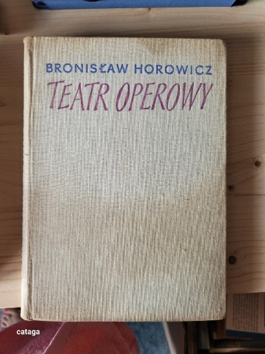 Zdjęcie oferty: Horowicz Teatr operowy