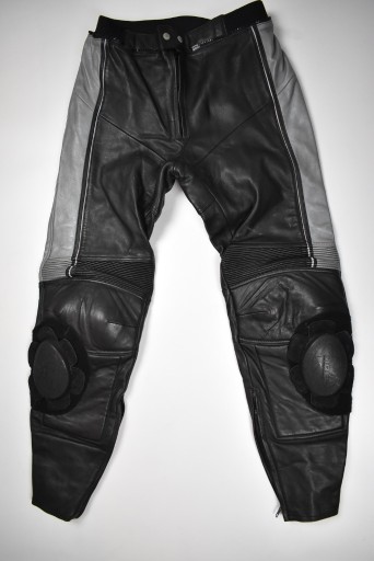 Zdjęcie oferty: Spodnie skóra motocykl  MQP + slidery r. 56