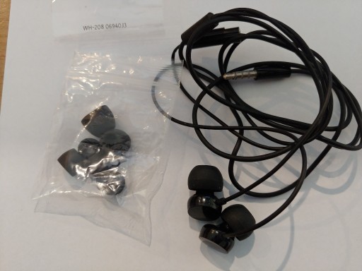 Zdjęcie oferty: Słuchawki z mikrofonem NOKIA WH-208 Black